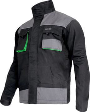 slomart Lahti Pro radna bluza crno-zelena, 100% pamuk, M (50)