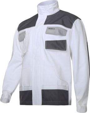 slomart Radna bluza Lahti Pro, bijelo-siva, 100% pamuk, vel. 3XL