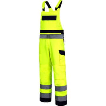 slomart Lahti Pro Premium radne hlače s visokim strukom, žute, vel. M