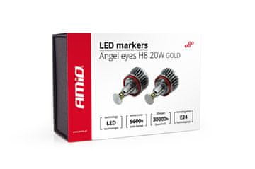 slomart AMiO H8 20W Gold LED prstenovi za svjetla, BMW