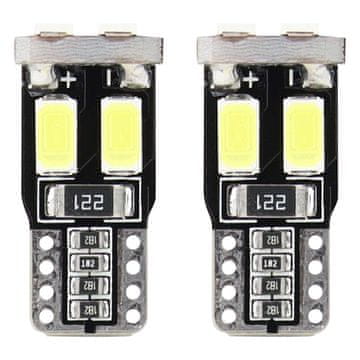 slomart LED žarulje T10 W5W Canbus 6SMD 5730, bijela