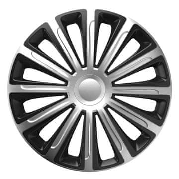 slomart Auto ratkapa VERSACO Trend Silver&Black, crno-srebrna, 15"