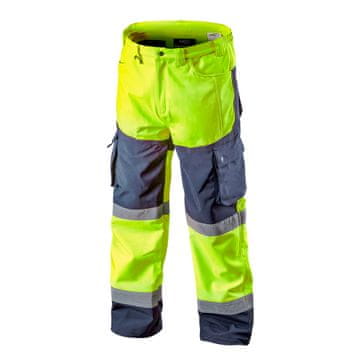 slomart NEO TOOLS Softshell radne hlače, žute, veličina L