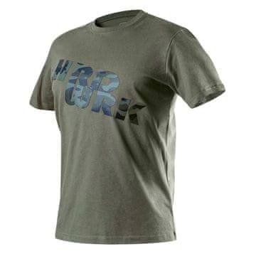 slomart NEO TOOLS Radni T-shirt CAMO, maslinasti, vel. L