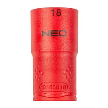 slomart Nasadni ključ NEO TOOLS 1/2", 18 mm, 1000V