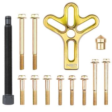 slomart NEO TOOLS Set izvlakča za glavčine kota, 13 kom.