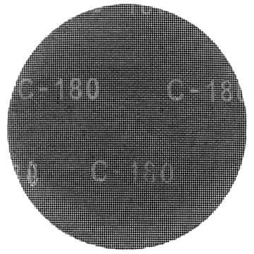 slomart GRAPHITE Brusna mrežica na čičak, 225 mm, K180 (10 kom.)