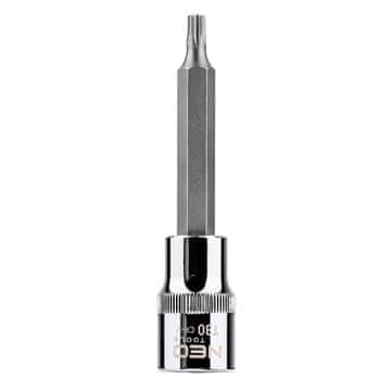 slomart NEO TOOLS Torx nastavka s nastavkom 1/2", T30 x 100 mm