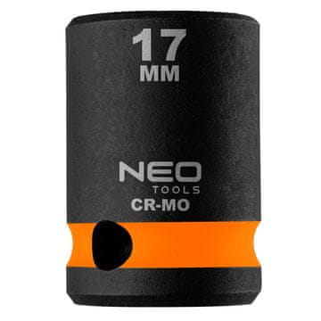 slomart NEO TOOLS Udarni nasadni ključ 1/2", 17 mm, Cr-Mo
