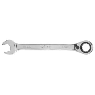 slomart NEO TOOLS Okasti ključ s račnom 16 mm