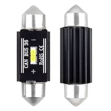slomart LED žarulje AMiO CANBUS C5W 36mm, bijela, 12-24V