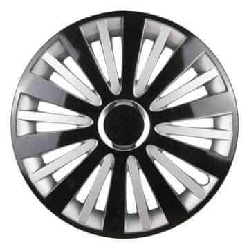 slomart Poklopac felge automobil LEOPLAST Falcon 15" crno-srebrni