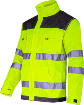 slomart Lahti Pro radna bluza visoke vidljivosti, crno-žuta, L