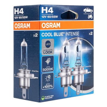 slomart Osram COOL BLUE NEXTGEN H4 (12V, 60/55W, 5000K) halogene žarulje - 2 kom.
