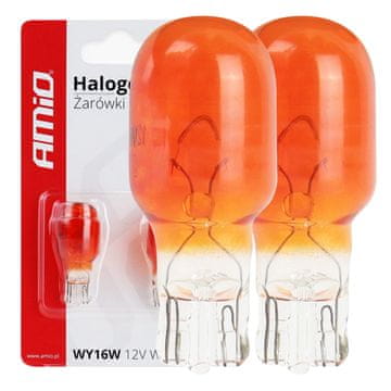 slomart AMiO Halogene žarulje T15 WY16W (12V, 16W, W2.1x9.5d) - 2 kom.