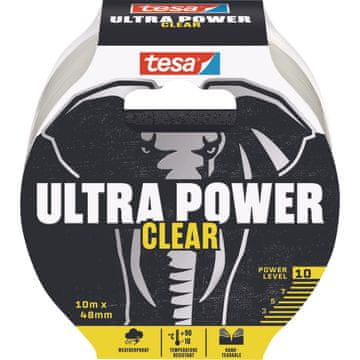 slomart Tesa Ultra Power traka za popravak, 10m, 48mm, prozirna