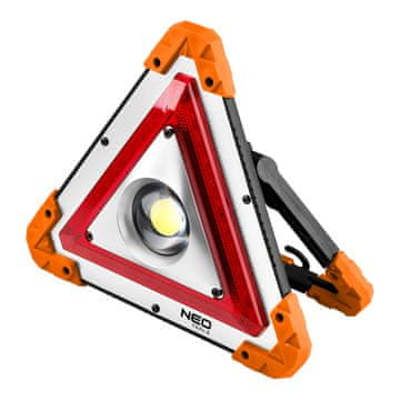 slomart NEO TOOLS baterijska svjetiljka + H3 trokut upozorenja 2u1