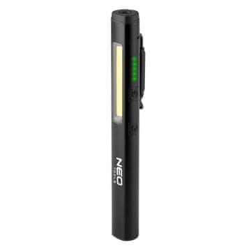 slomart Inspekcijska LED svjetiljka NEO TOOLS 450 lm, UV, laser + USB-C