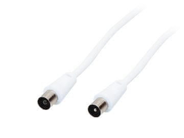 slomart Blow 1037# Antenski kabel/razdjelnik TV-Video, 1.5m, bijela