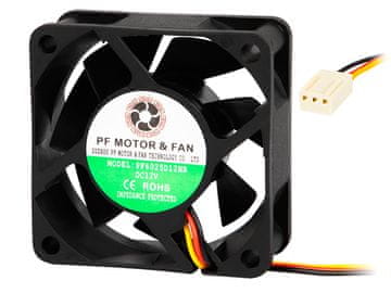slomart Blow Ventilator 60x25mm, 12V (kuglični ležaj)