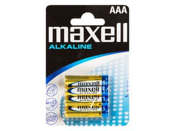 slomart Baterija alkalna AAA 1.5V LR03 Maxell (4 kom)