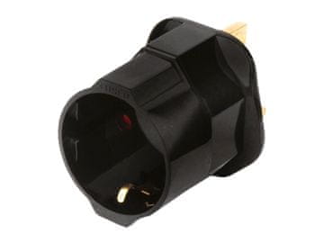 slomart Putni adapter Blow UK/Schuko s ugrađenim osiguračem