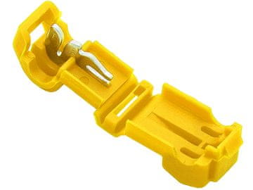 slomart Blow Brzi konektor za kablove, 1,0-2,5 mm², žuti, 100 komada
