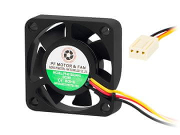 slomart Ventilator Blow 40x10mm 24V, klizni ležaj, 3-žični