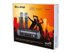 slomart Blow PRM902 bežični dinamički set mikrofona, 2 mikrofona