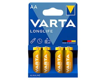 slomart Alkalne baterije Varta Longlife AAA LR3, 8 kom