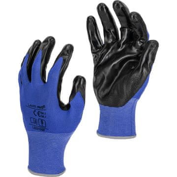 slomart Lahti Pro Nitril rukavice L222108P, tamno plavo-crne, vel. 8 (12 pari)