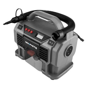 slomart Graphite Energy+ 18V akumulatorski kompresor, bez baterije