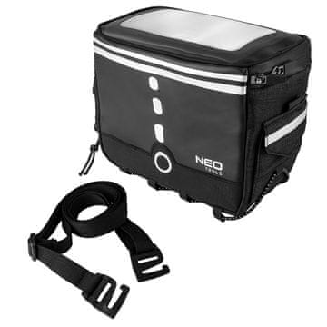 slomart NEO TOOLS Torba za okvir bicikla s pretincem za mobitel, 600D TPU