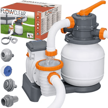 slomart Bestway 58497 pješčana filterska pumpa za bazen, 5678 l/h