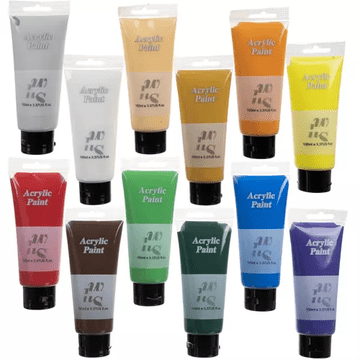 slomart Akrilne boje MAALEO 12 boja (100ml)