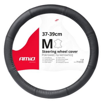 slomart AMiO SWC-48-M kožna navlaka za volan (M, 37-39 cm)