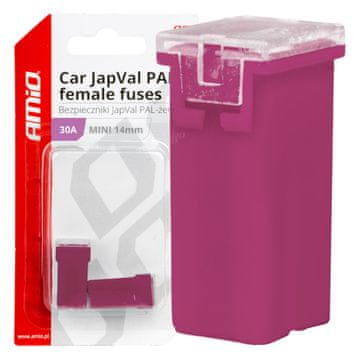 slomart AMiO automobilski mini osigurači JAPVAL PAL ženski, 30A (2 komada)
