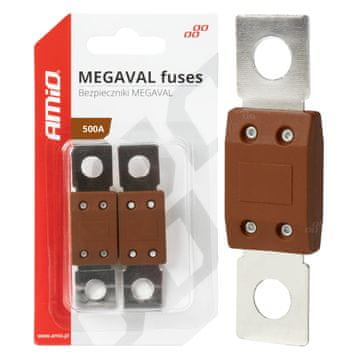 slomart AMiO MEGAVAL MTA auto osigurači, 2 kom, 500A