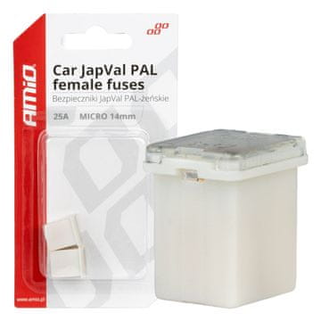 slomart 2x AMiO auto micro osigurač JAPVAL PAL ženski 25A