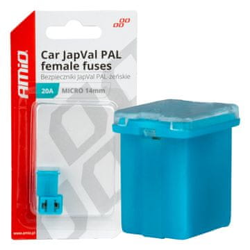 slomart 2x AMiO auto micro osigurač JAPVAL PAL ženski 20A