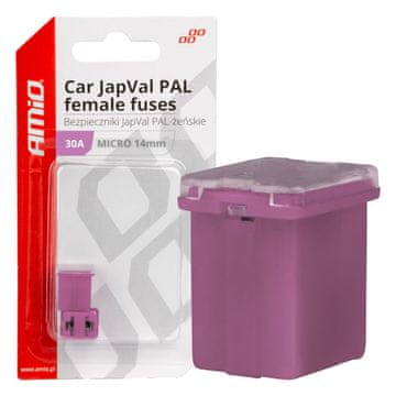 slomart 2x AMiO auto micro osigurač JAPVAL PAL ženski 30A