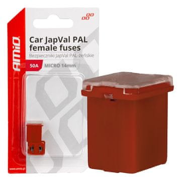 slomart 2x AMiO auto micro osigurač JAPVAL PAL ženski 50A