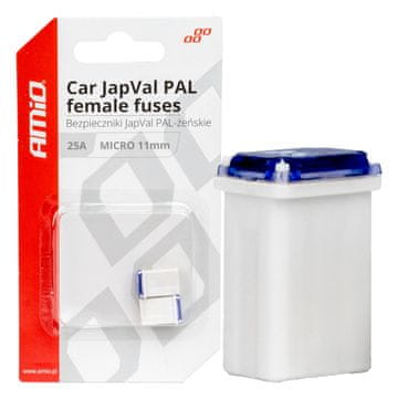 slomart 2x AMiO auto micro osigurač JAPVAL PAL ženski 25A