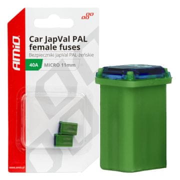 slomart 2x AMiO auto micro osigurač JAPVAL PAL ženski 40A