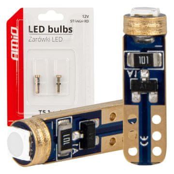 slomart LED žarulje AMiO Standard Green W1W T5, 12V, zelene