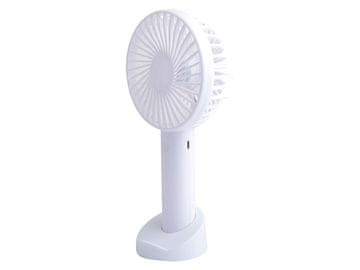 slomart Ručni USB ventilator Blow s punjivom baterijom, bijeli