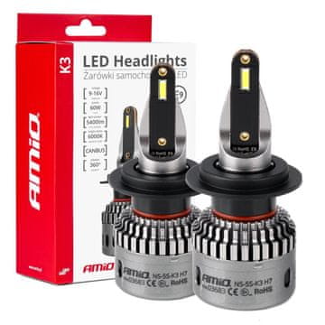 slomart AMiO LED žarulja K3 H7 Canbus, 12V, 6000K
