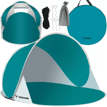 slomart Plažni šator TRIZAND samorasklopivi UV zaštita 190x86x120cm