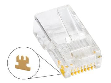 slomart Telefonski utikač 8p8c (RJ45) Blow - pakiranje 10 komada