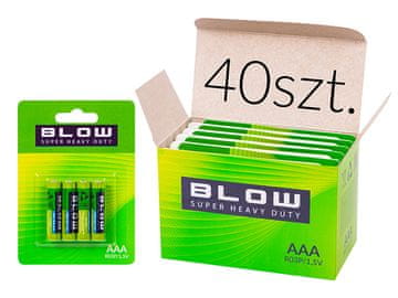 slomart Baterije Blow AAA Super Heavy Duty R3, 1.5V, blister 4 kom (40 kom)